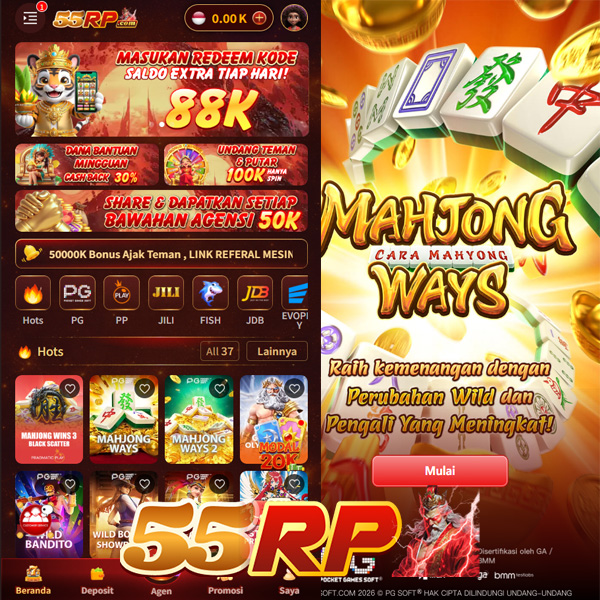 55RP - Portal Hiburan Game Online Mobile Resmi & Terpercaya