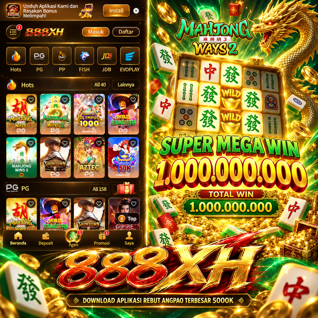 888XH - 888xh Platform Slot Online dengan Pengalaman Bermain Terbaik