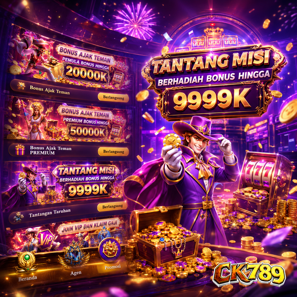 CK789 - Slot Indonesia Jadi Pilihan untuk Menjelajahi Tema Slot Online Berbeda