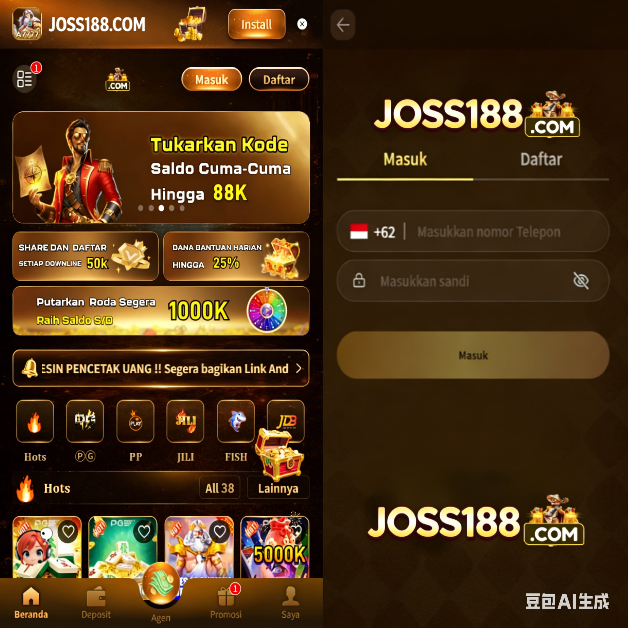 JOSS188 - Situs Resmi Slot Online dari Berbagai Provider