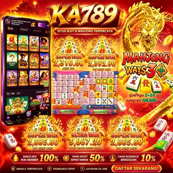 KA789 - ka789 Situs Resmi Slot Online dan Pilihan Game PG Soft