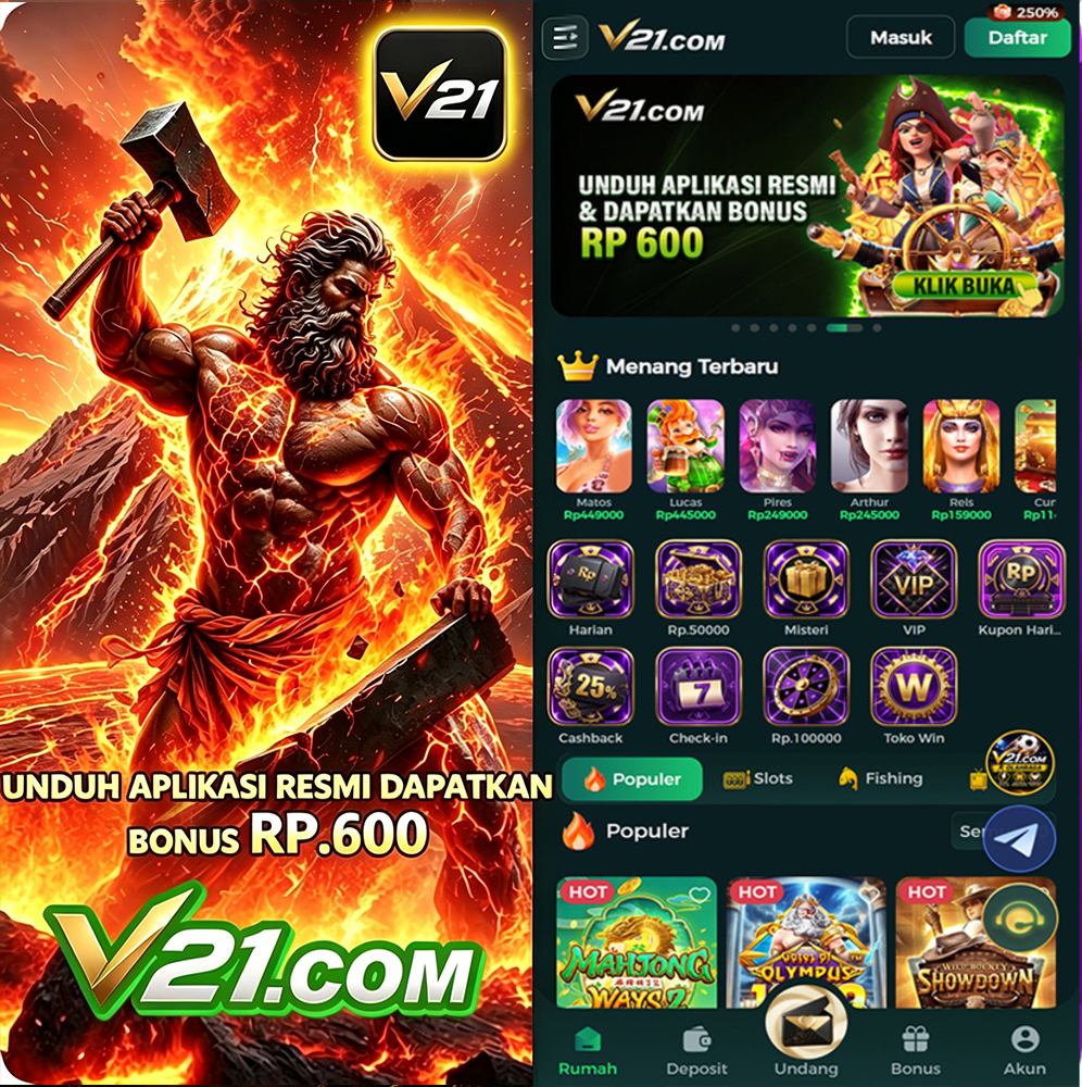 V21 - Game Slot Online dengan Beragam Tema dan Fitur Bonus